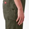 Dickies Women’s Denim Bib Overall(Rinsed Moss Green)