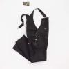Dickies Women’s Double Front Bib Overall(Rinsed Black)