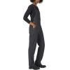 Dickies Women’s Double Front Bib Overall(Rinsed Black)