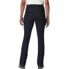 Dickies Womens Perfect Shape Denim High Waist Bootcut Jean(Rinsed Indigo Blue)