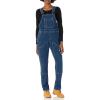 Dickies Women’s Double Front Bib Overall(Dark Stone Wash)