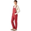 Dickies Women’s Double Front Bib Overall(Red)