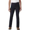 Dickies Womens Perfect Shape Denim High Waist Bootcut Jean(Rinsed Indigo Blue)