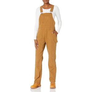 Dickies Women’s Double Front Bib Overall(Mushroom)