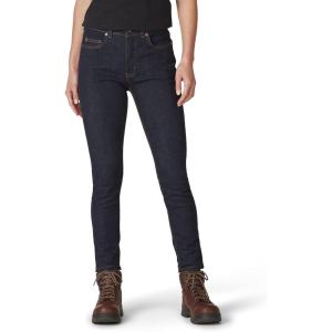 Dickies Women’s Perfect Shape Denim Jean – Skinny Stretch(Rinsed Indigo Blue)