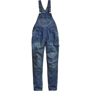 Dickies womens Boyfriend Bib Overall, Retro Stonewash, Medium US