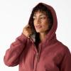 Dickies Women’s Fleece Lined Duck Canvas Jacket(Apple Butter)