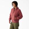 Dickies Women’s Fleece Lined Duck Canvas Jacket(Apple Butter)