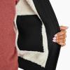 Dickies Women’s Fleece Lined Duck Canvas Jacket(Black)