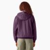 Dickies Women’s Fleece Lined Duck Canvas Jacket(Plum Perfect)