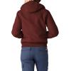 Dickies Women’s Fleece Lined Duck Canvas Jacket(Red)