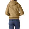 Dickies Women’s Fleece Lined Duck Canvas Jacket(Rinsed Nubuck)