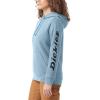 Dickies Women’s Heavyweight Wordmark Fleece Pullover(Clear Blue)