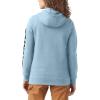 Dickies Women’s Heavyweight Wordmark Fleece Pullover(Clear Blue)