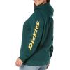 Dickies Women’s Heavyweight Wordmark Fleece Pullover(Forest)
