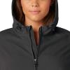 Dickies Women’s Plus Size Performance Hooded Rain Jacket(Black)