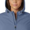 Dickies Women’s Plus Size Performance Hooded Rain Jacket(Retro Indigo)