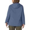 Dickies Women’s Plus Size Performance Hooded Rain Jacket(Retro Indigo)