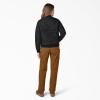 Dickies womens Quilted Bomber Jacket(Black)