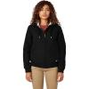 Dickies Women’s Fleece Lined Duck Canvas Jacket(Black)