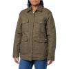 Dickies womens Duck Sherpa Lined Chore Coat(Green)