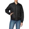 Dickies womens Quilted Bomber Jacket(Black V1)