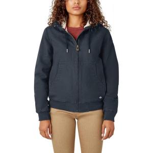 Dickies Women’s Fleece Lined Duck Canvas Jacket(Grey)