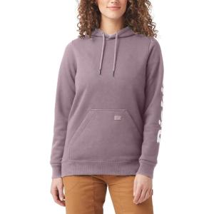 Dickies Women’s Heavyweight Wordmark Fleece Pullover(Lilac)