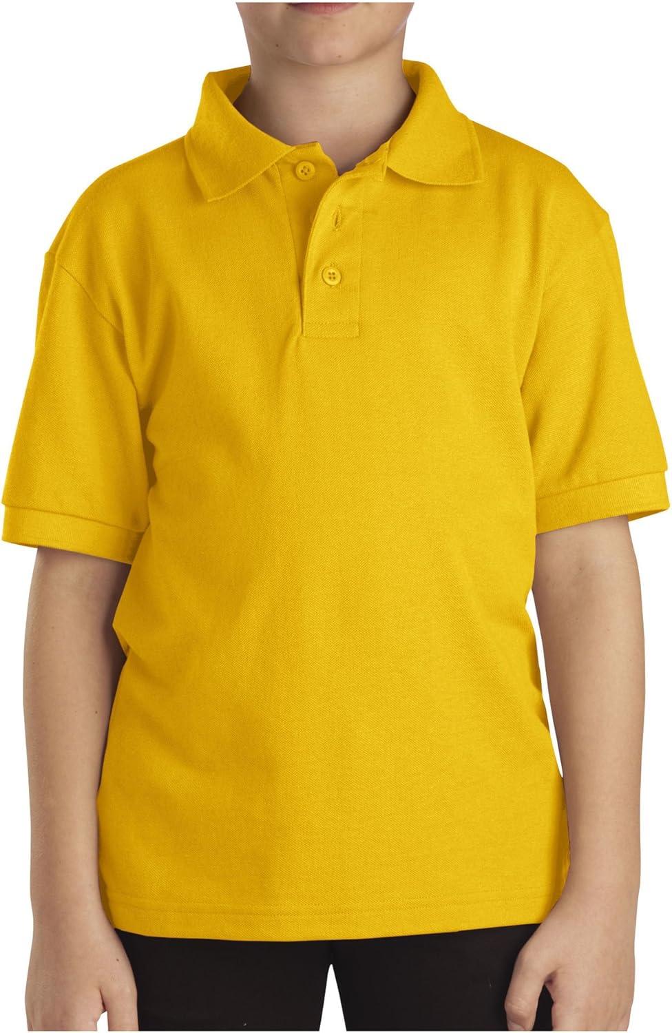 image:imageDickies Boys 820 Short Sleeve Pique PoloGold