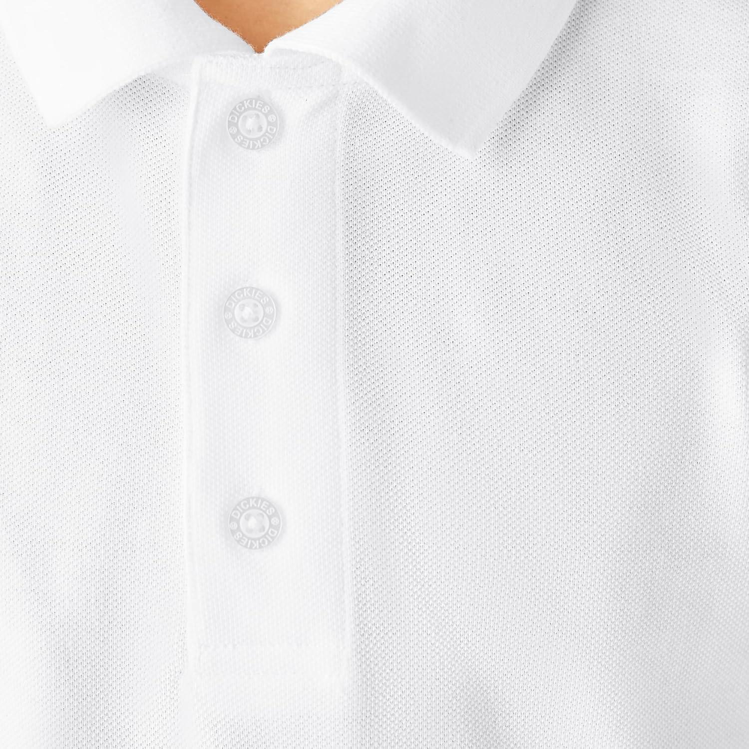 image:imageDickies Boys 820 Short Sleeve Pique PoloWhite