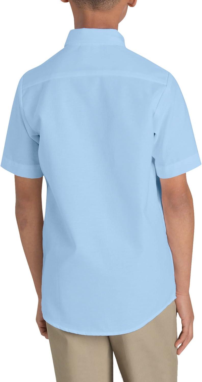 image:imageDickies Kids Boys 820 Short Sleeve Oxford ShirtLight Blue