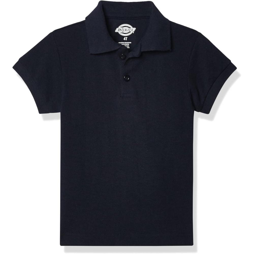image:imageDickies Boys 820 Short Sleeve Pique PoloDark Navy