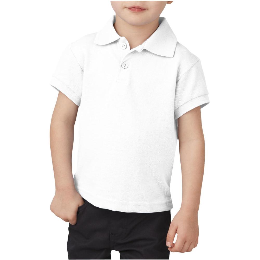 image:imageDickies Boys Short Sleeve PoloWhite