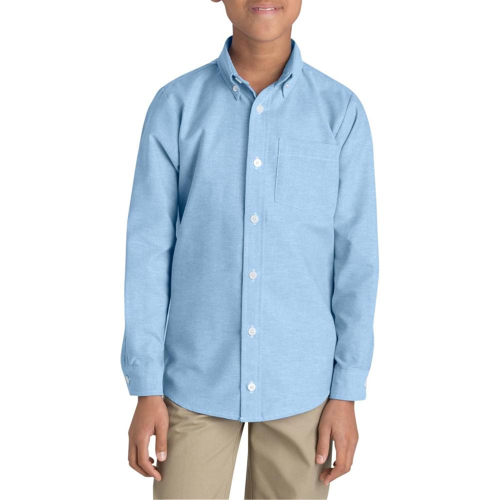 image:imageDickies Kids Boys 820 Long Sleeve Oxford Shirt