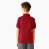 Dickies Boys 8-20 Short Sleeve Pique Polo(English Red)
