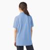 Dickies Boys 8-20 Short Sleeve Pique Polo(Light Blue)