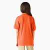 Dickies Boys 8-20 Short Sleeve Pique Polo(Orange)