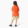 Dickies Boys 8-20 Short Sleeve Pique Polo(Orange)