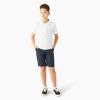 Dickies Boys 8-20 Short Sleeve Pique Polo(White)
