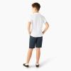 Dickies Boys 8-20 Short Sleeve Pique Polo(White)