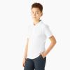 Dickies Boys 8-20 Short Sleeve Pique Polo(White)