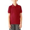 Dickies Boys 8-20 Short Sleeve Pique Polo(English Red)