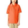 Dickies Boys 8-20 Short Sleeve Pique Polo(Orange)