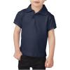 Dickies Boys’ Short Sleeve Polo(Dark Navy)