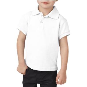 Dickies Boys’ Short Sleeve Polo(White)