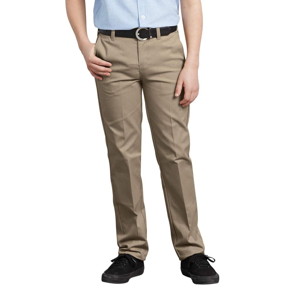 image:imageDickies Boys Flexwaist Slim Stretch PantDesert Sand V1