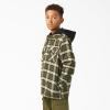 Dickies Boys’ Flannel Shirt Jacket(Green)