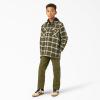 Dickies Boys’ Flannel Shirt Jacket(Green)
