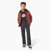 Dickies Boys’ Flannel Shirt Jacket(Red)