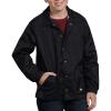 Dickies boys Snap Front Nylon Jacket(Black)